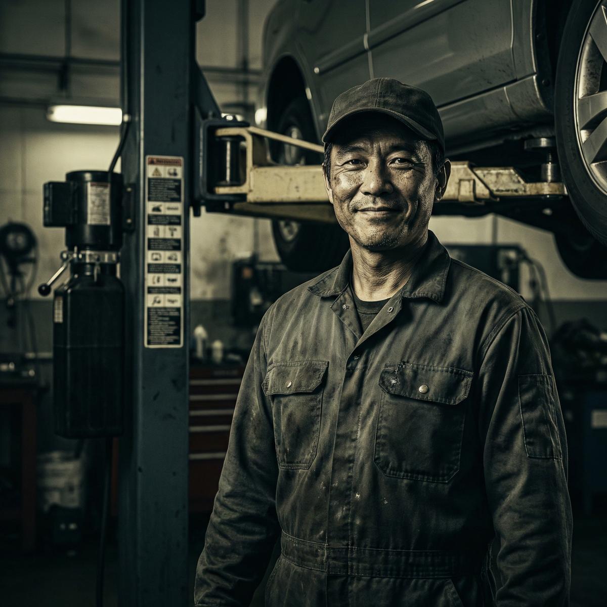 探花改装技师张师傅